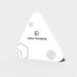 Triangular card mockup