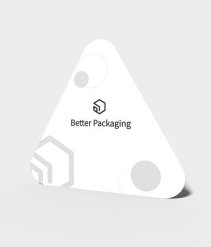 Triangular card mockup