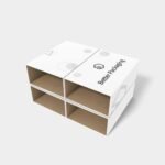 Four-pipe inserts inserts/dividers mockup 310100