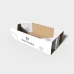 Inserts/dividers four sides triangular buffers mockup 310240