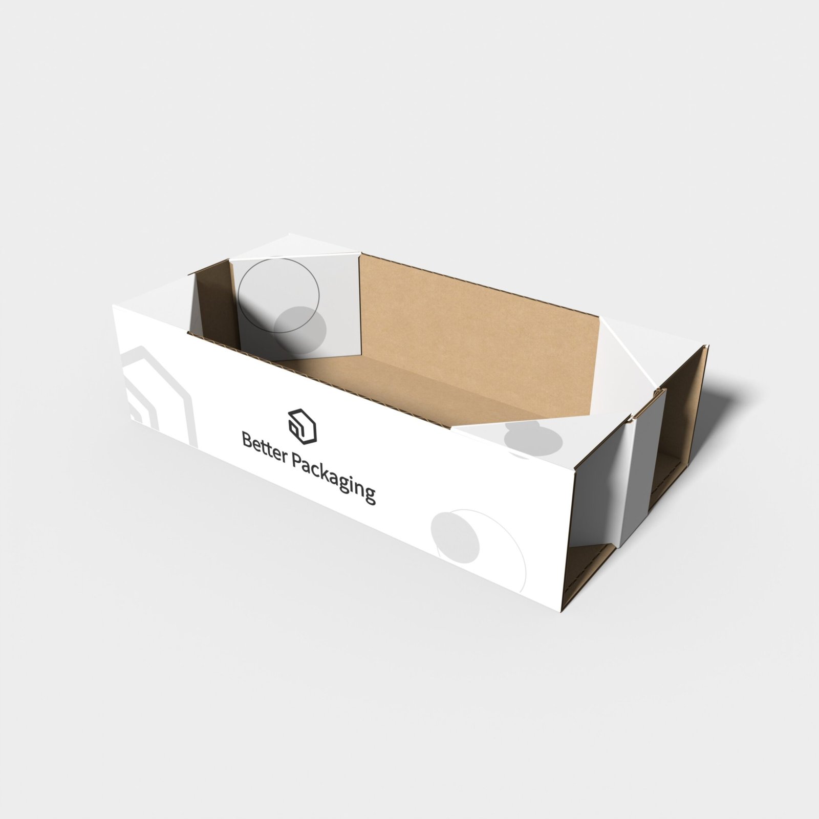 Inserts/dividers four sides triangular buffers mockup 310240 Inserts/dividers four sides triangular buffers mockup 310240