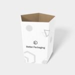 Regular pentagon sleeve boxes hoarding mockup 315020