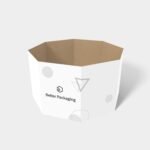 Regular octagon sleeve boxes regular octagon hoarding inserts/dividers mockup 315040