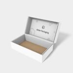 Luxury box rigid box magnetic box mockup 360090