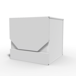 Luxury box gifts box art paper mockup 360150