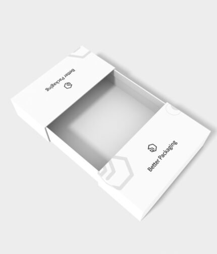 Drawer box double door open sleeve mockup 362030