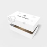 Box with lid luxury box rigid box mockup 366010